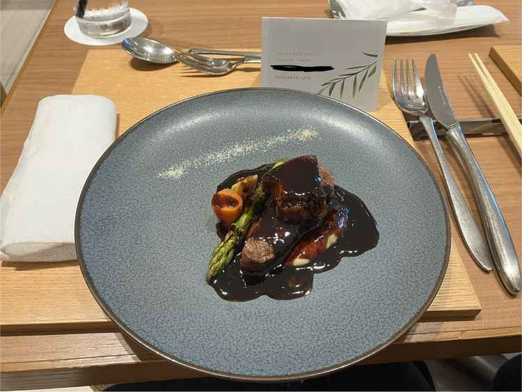 試食　ステーキ