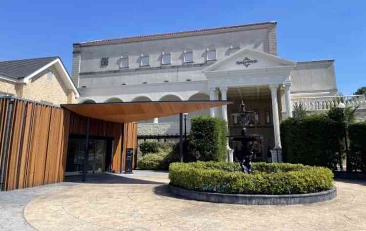 噴水がおしゃれ