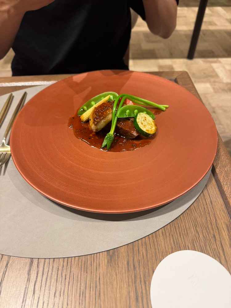 試食の国産牛