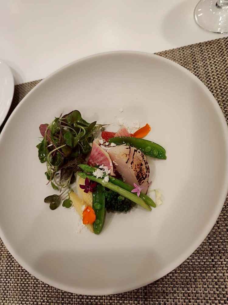 お料理: 前菜（甲殻類）