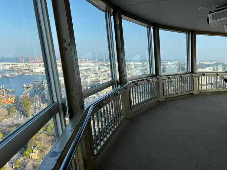 挙式当日は貸切にしていただける展望台で、景色を一望できる