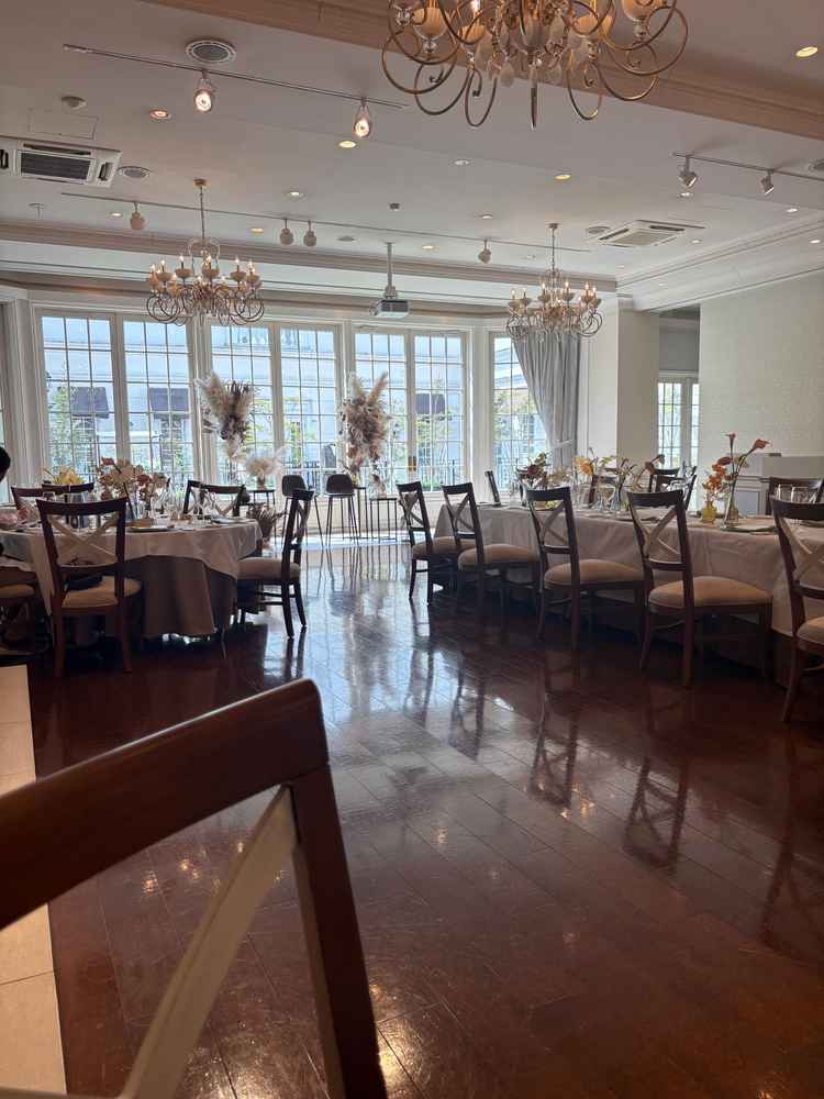 披露宴でガーデンからサプライズ登場できると聞いて、ぜひやりたいと思いました。