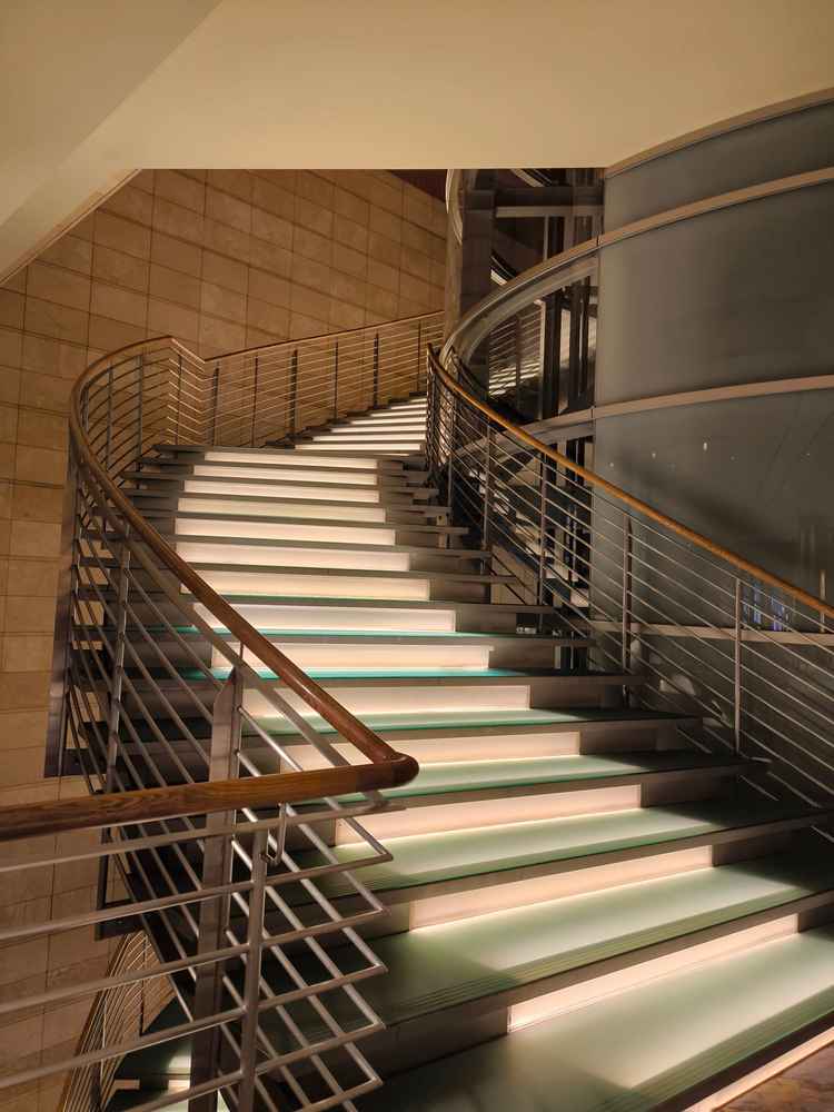 写真スポットとして有名な階段