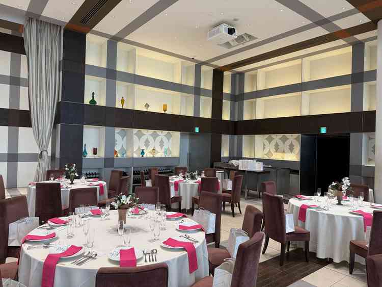 こちらも披露宴会場です。