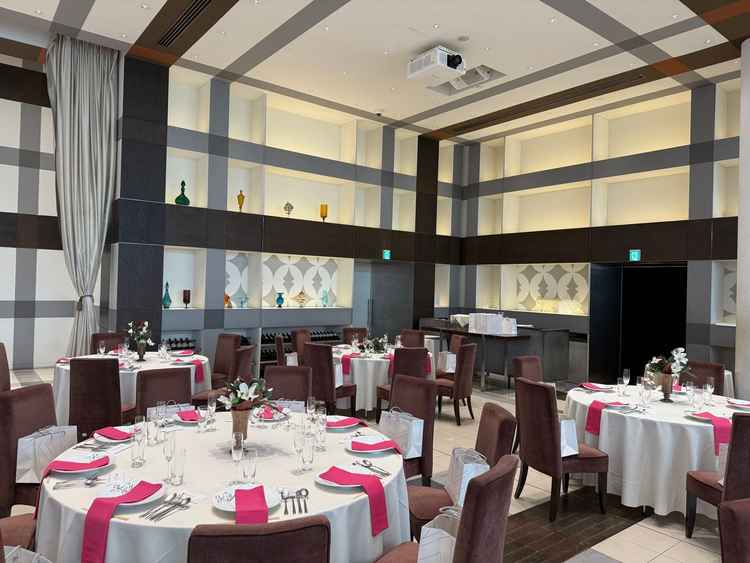 こちらも披露宴会場です。