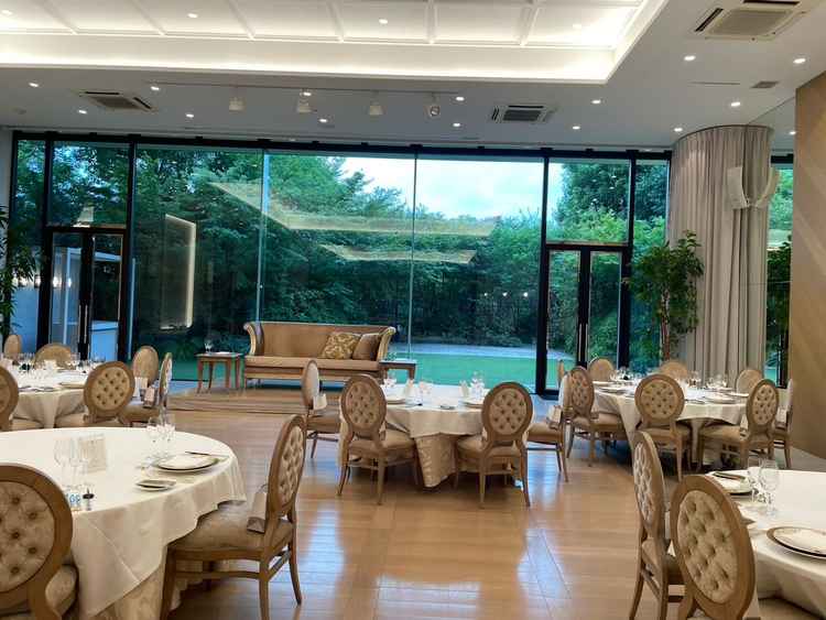 披露宴会場です。