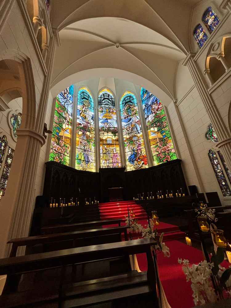 明るさの調整もでき、圧巻でした。