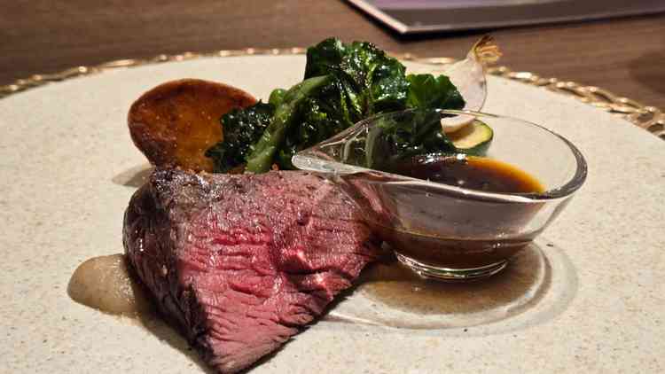 試食のプレート