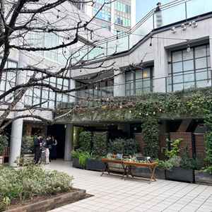 ガーデンテラスにも緑が多かったです