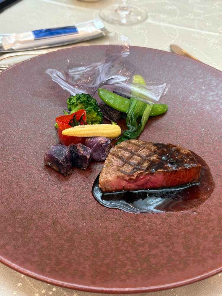 試食で出していただいたメイン料理