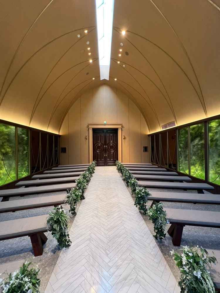 森をモチーフにした教会