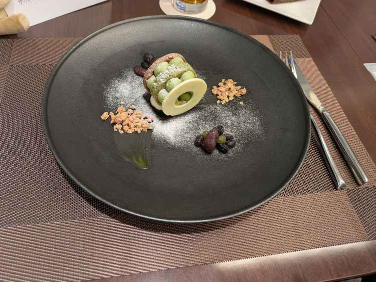 フェアで頂いた抹茶のスイーツです。