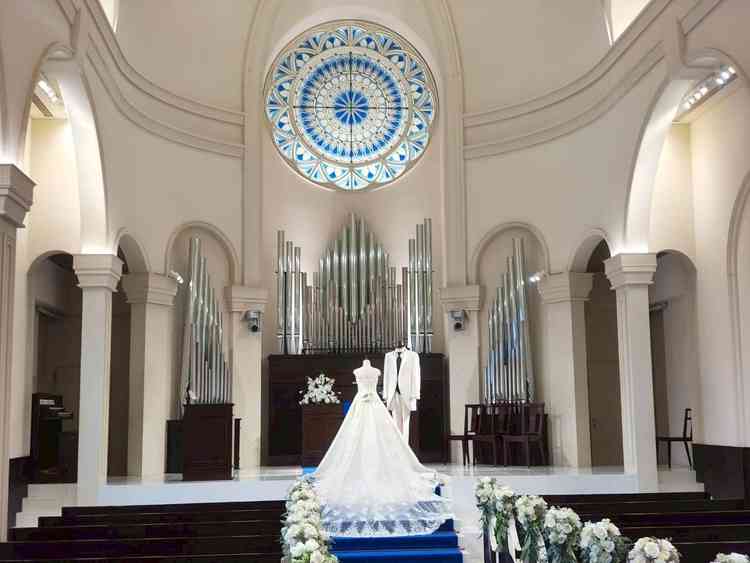 チャペル大聖堂高い天井