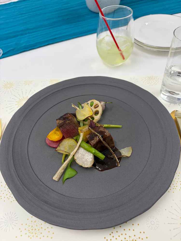 メイン(肉)の試食