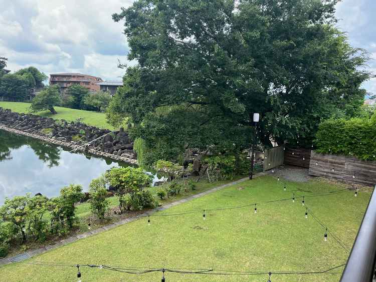 披露宴会場からの景色