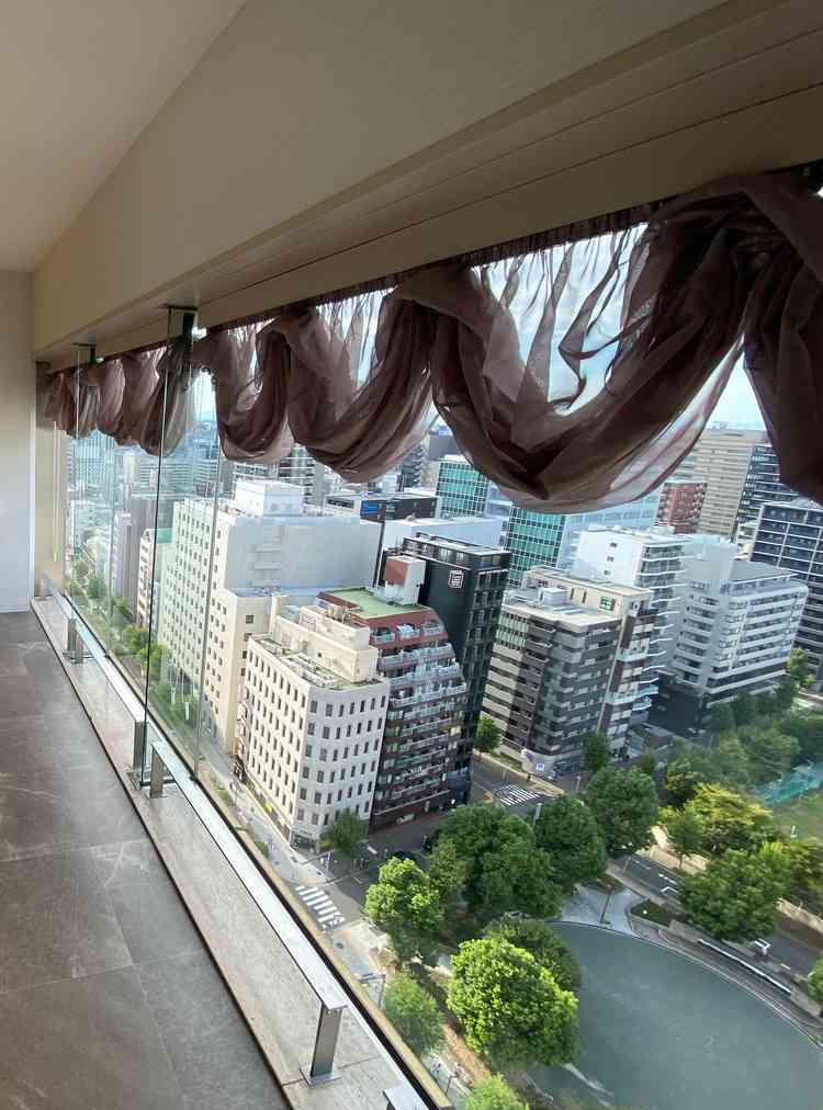 窓からの景色が綺麗でした。