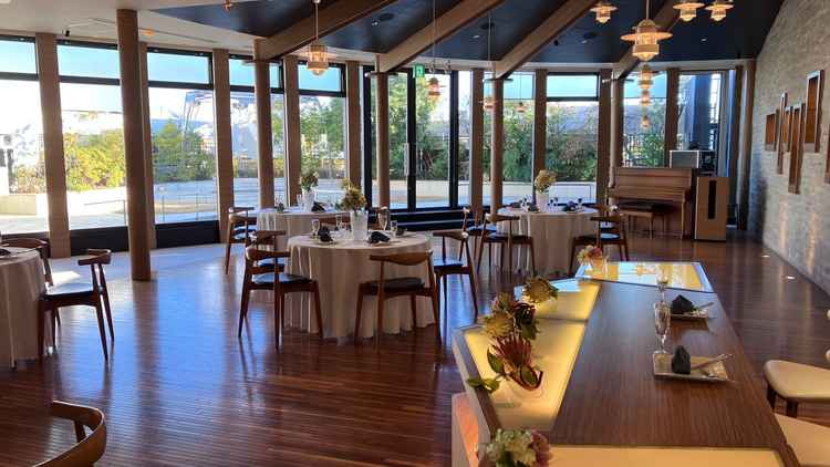 会場の入口からの実際の動線を説明頂きイメージが湧きました。お庭も広く空間が開放的でよかったです。