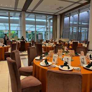 私が見学した際は、オレンジとグリーンにカラーを合わせた演出でそのまま真似したいくらいにかわいかった。