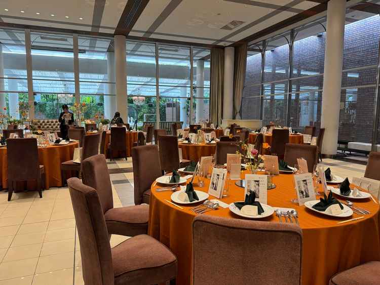 私が見学した際は、オレンジとグリーンにカラーを合わせた演出でそのまま真似したいくらいにかわいかった。