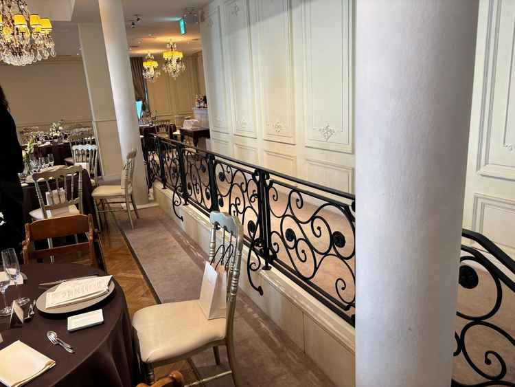 披露宴会場の写真で広さもちょうどいい感じでよかったです。