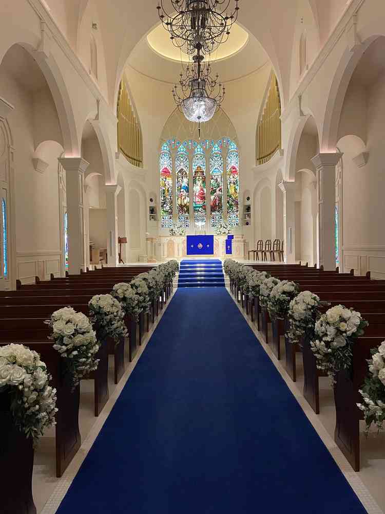 教会みたいな、綺麗なチャペル