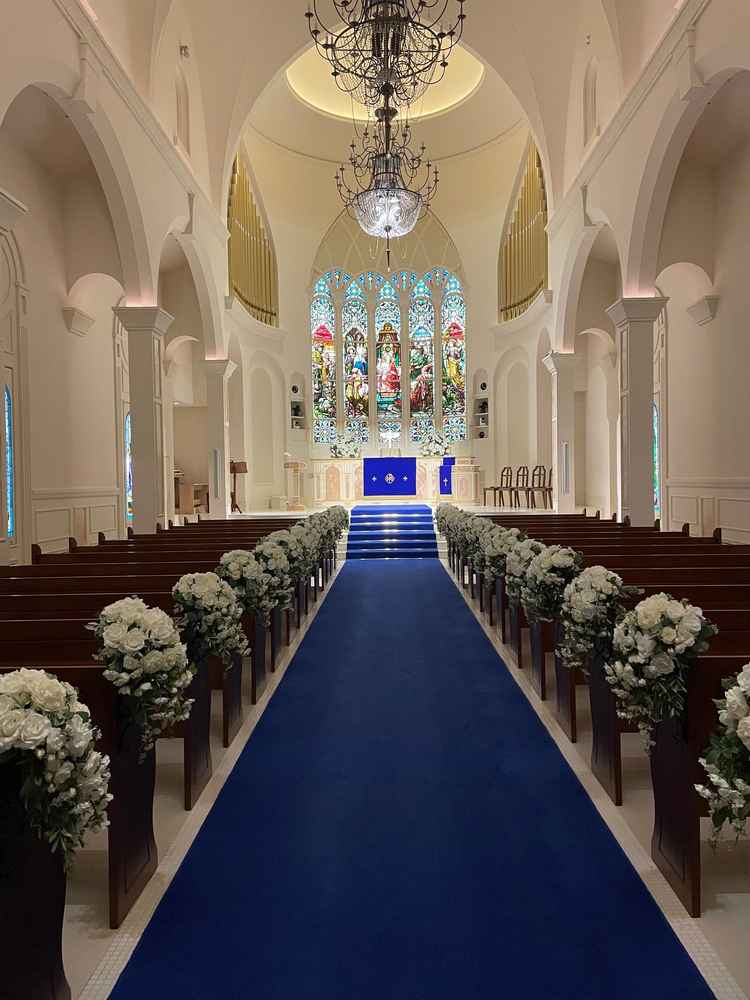 教会みたいな、綺麗なチャペル