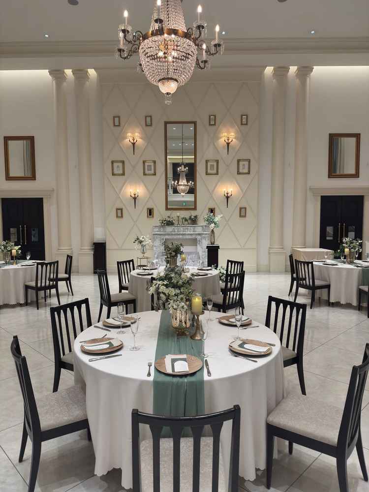 ゴージャスな会場だった。