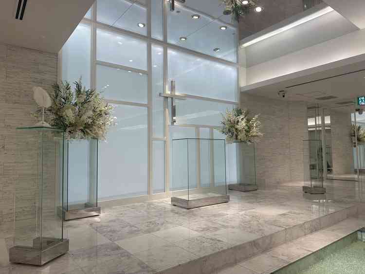 チャペルの雰囲気（ゲスト側から）