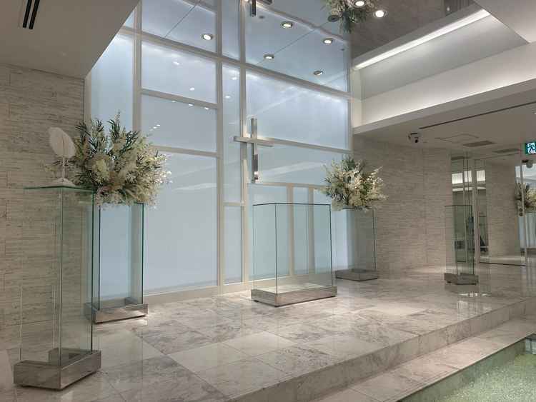 チャペルの雰囲気（ゲスト側から）