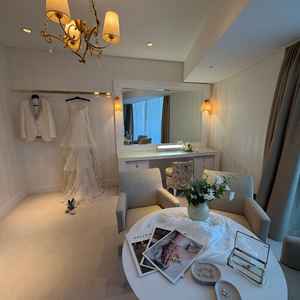 新郎新婦の泊まれるスイートルーム