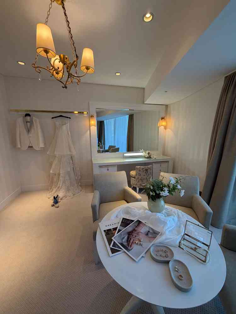 新郎新婦の泊まれるスイートルーム