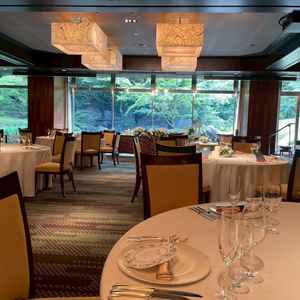 披露宴会場の広さが素晴らしい。