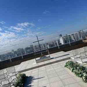 屋外チャペルからの景色