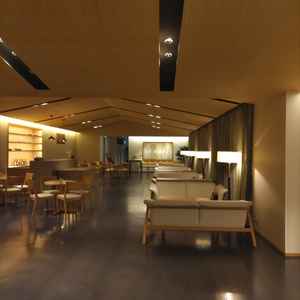 参列者の控え室です。大きなバーカウンターがあります。ゆったりとした時間を過ごせます。