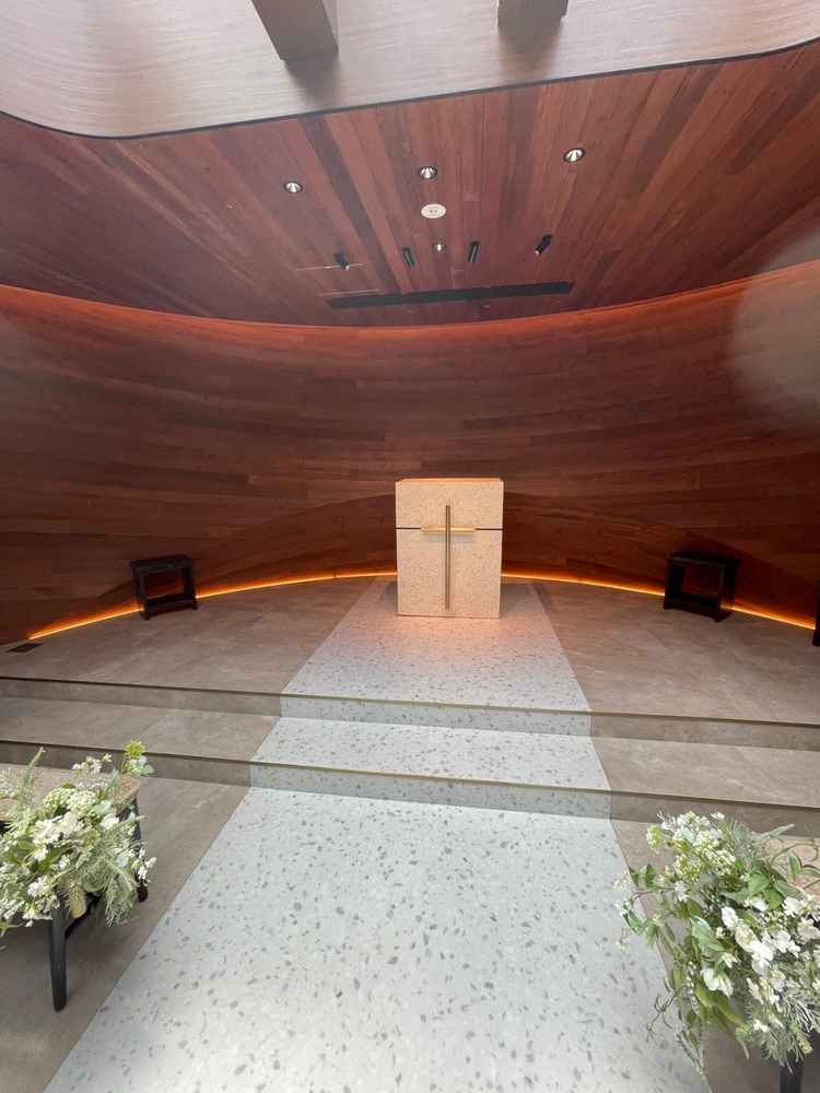 チャペル席から