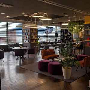 ゲストの待機場所。細部までこだわった内装に感動しました。