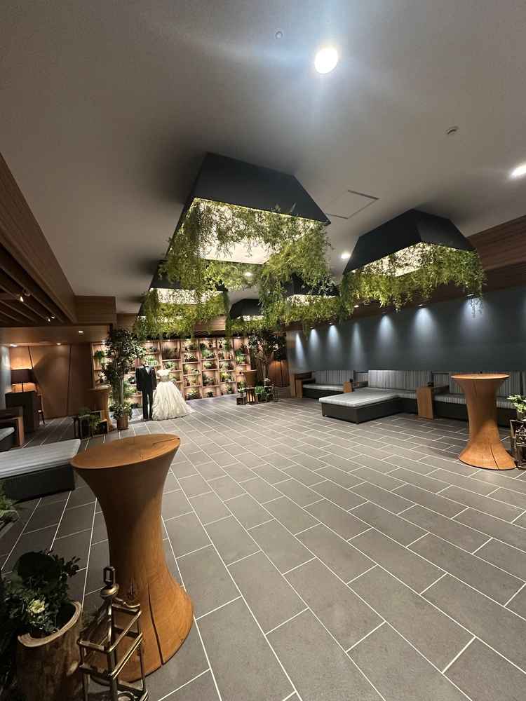 チャペルに入るまでの空間があり、家族へのビデオメッセージの場に使用したり使い勝手の良さを感じました。