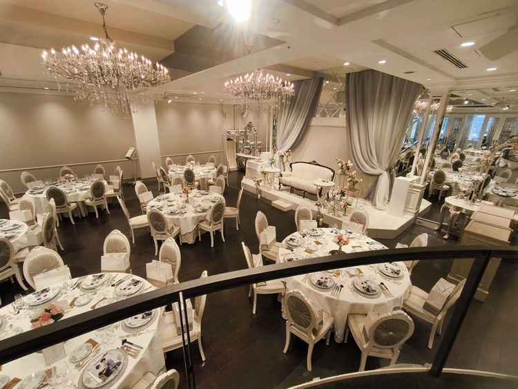 披露宴会場その1です