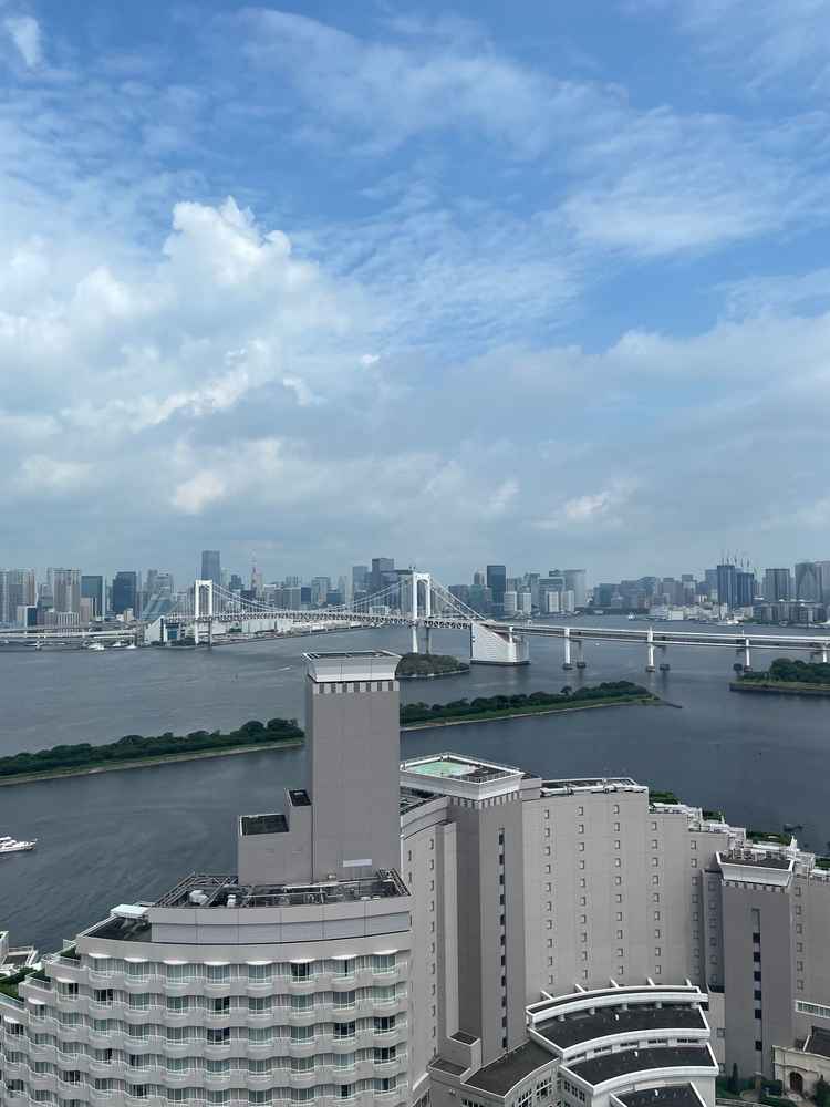 スイートルームからの景色