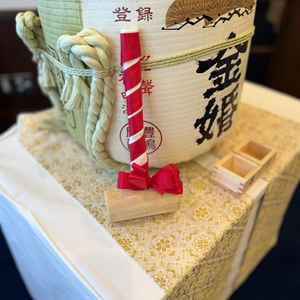 鏡開きの演出ができるそうです。