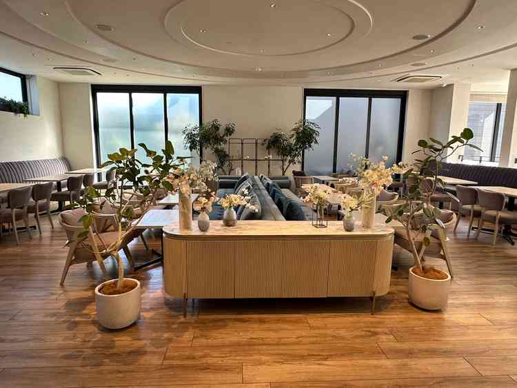 ゲストさんが利用される待機エリア