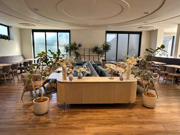 ゲストさんが利用される待機エリア