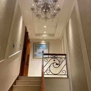 人気フォトスポットの階段。