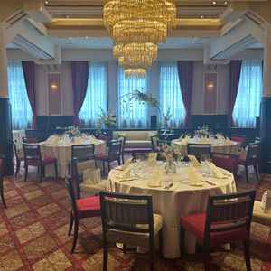 1番大きな披露宴会場。披露宴会場は4つある。フロアごとで貸切になる。