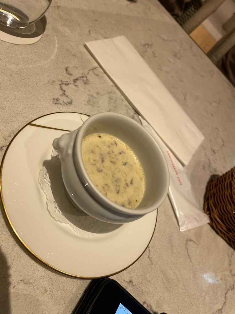 トリュフのスープ
