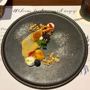 デザートになります。