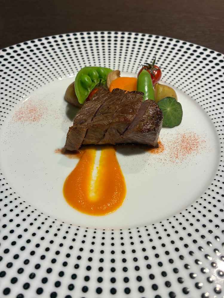 試食したお肉は絶品！