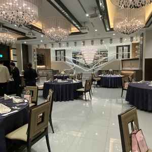 コンコードのゲスト席からの景色。天井が高く、広々とした空間でした。