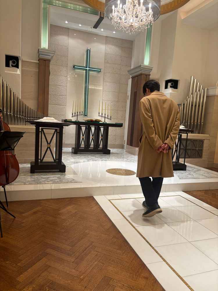 プリンチパーレチャペルが可愛かったです。真っ白ではないので、ドレスが綺麗に写りそうでいいです。