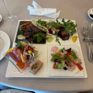 試食したお料理です。